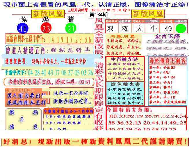 134期另二代凤凰报[图]