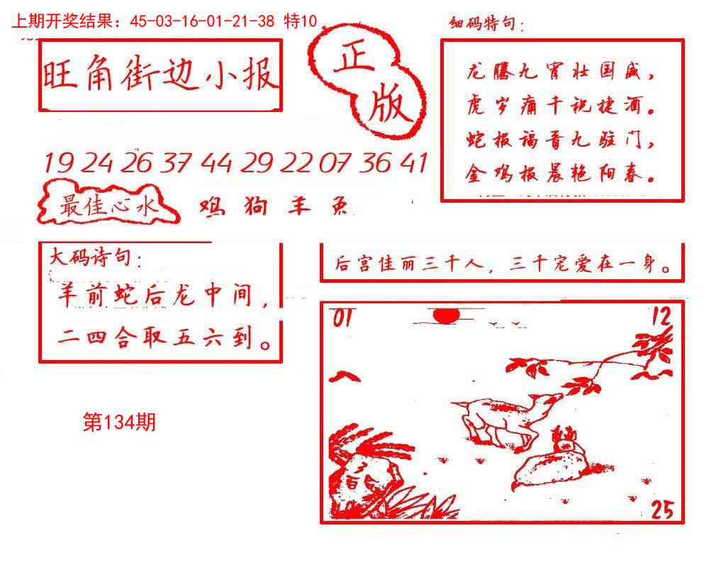 134期旺角街边小报[图]