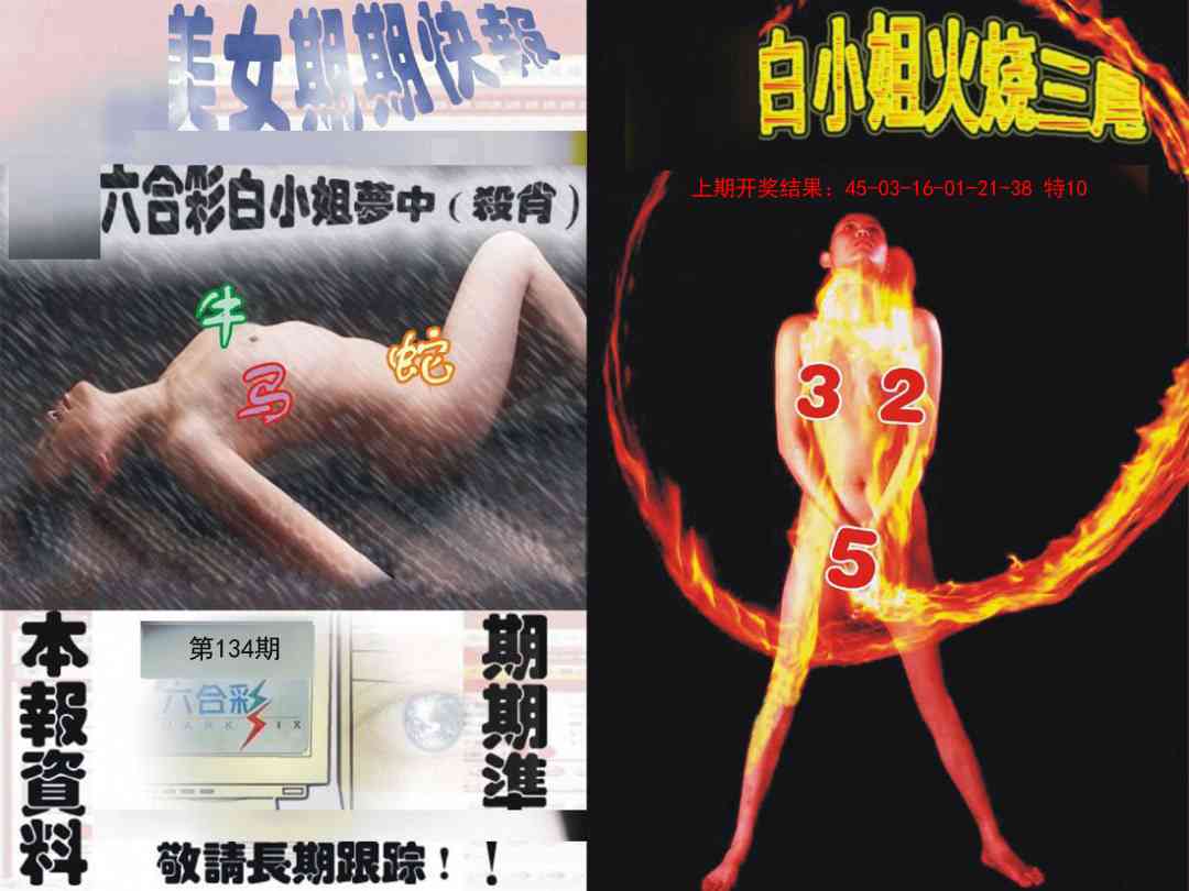 134期环球美女特码报[图]