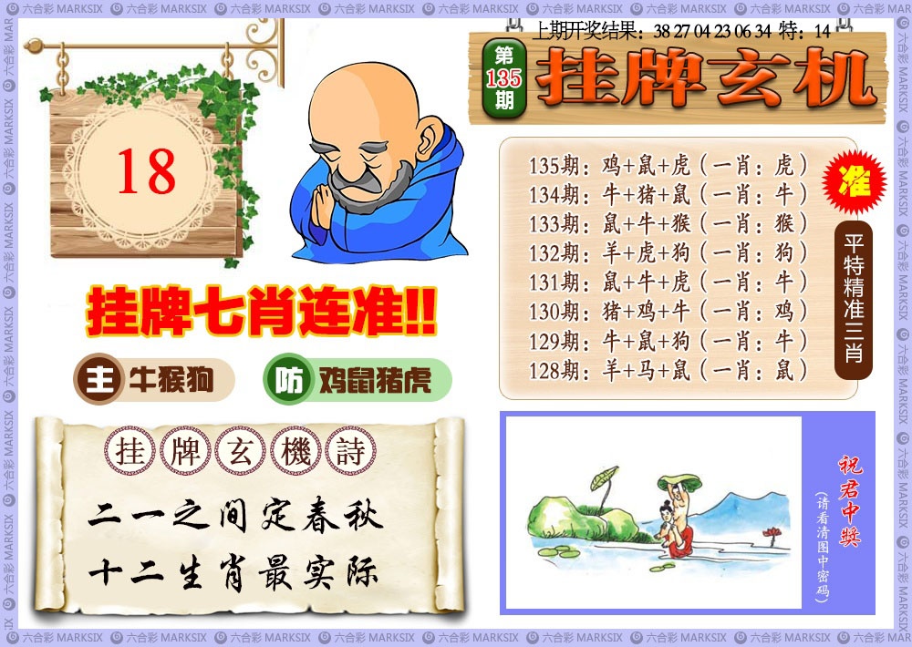 135期挂牌玄机[图]