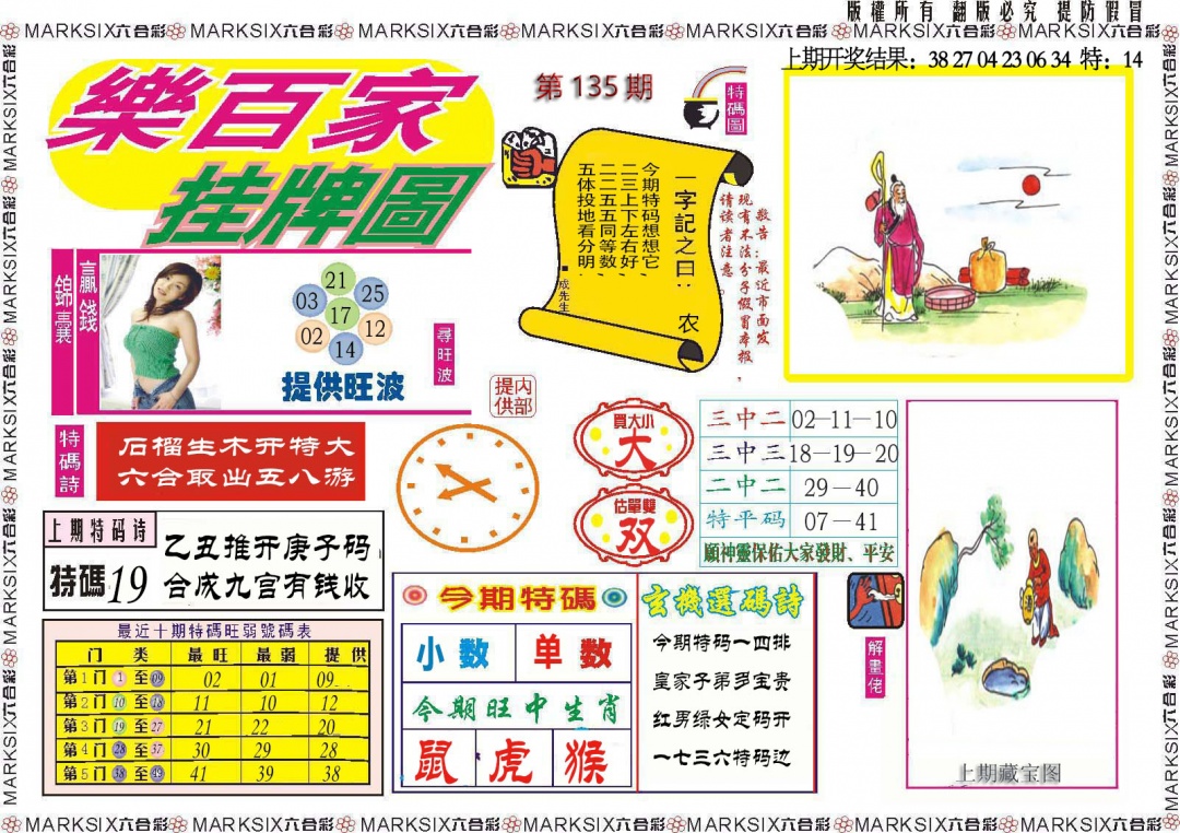 135期乐百家挂牌图[图]