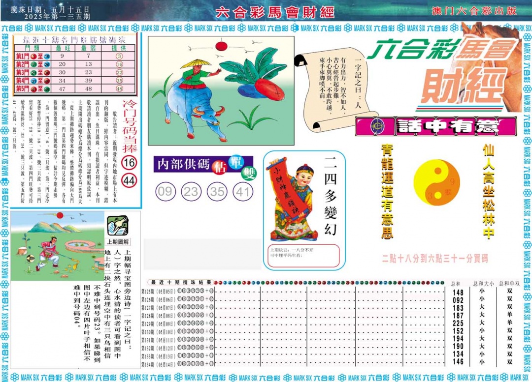 135期马会财经A[图]