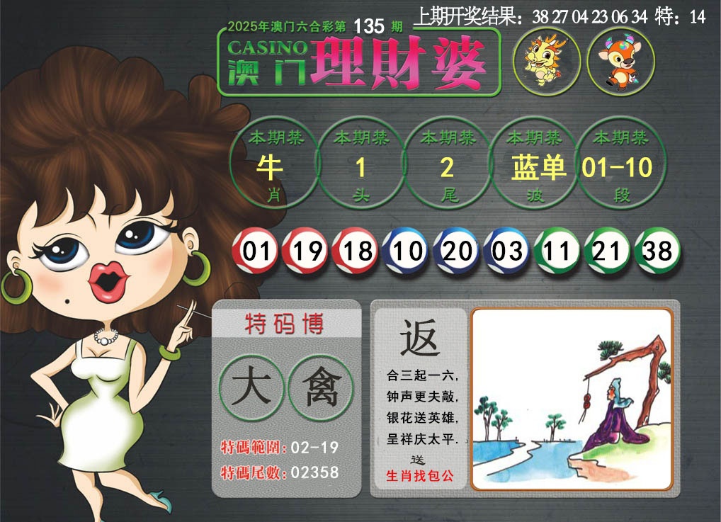 135期澳门理财婆[图]