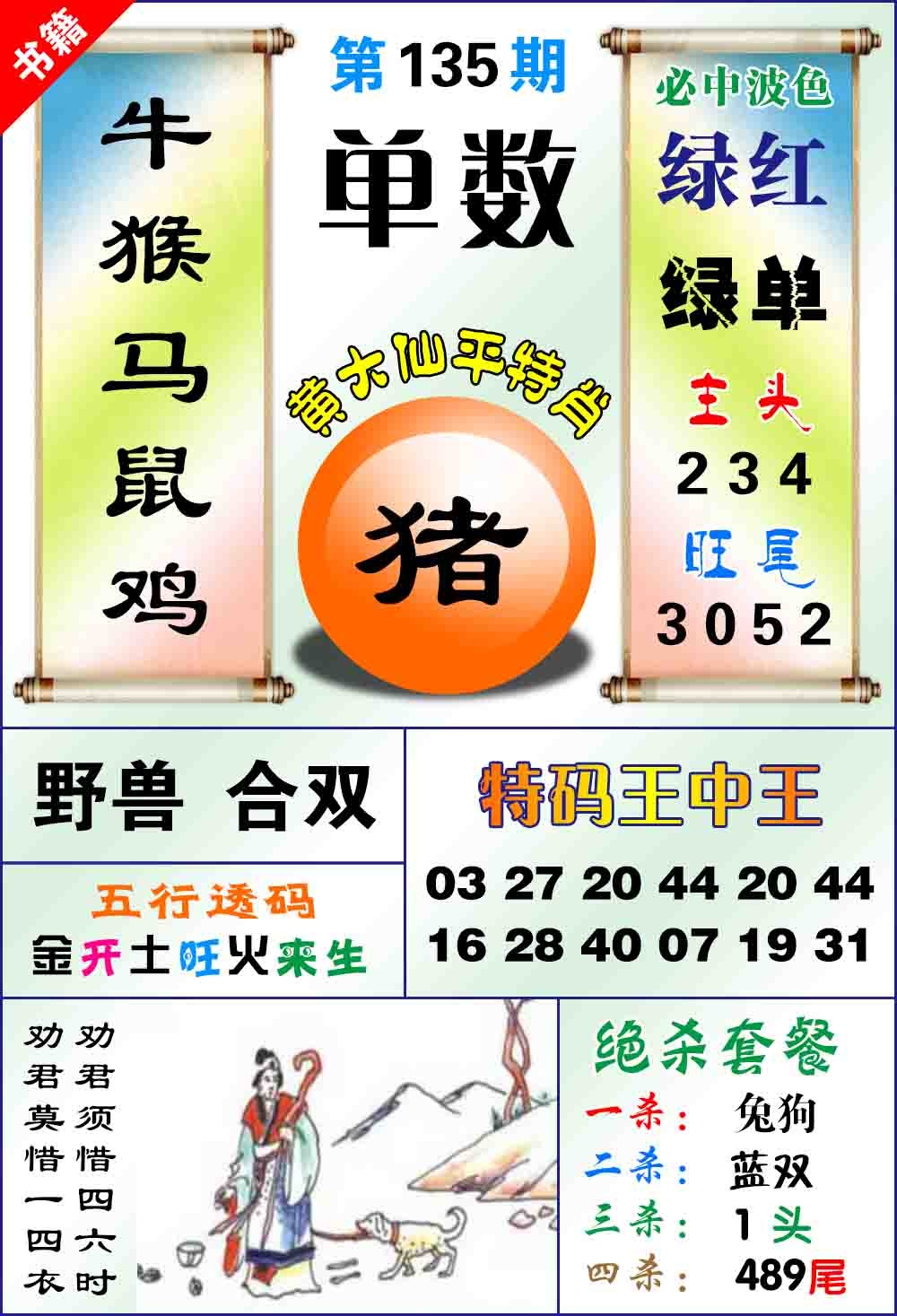 135期澳门平特王中正[图]