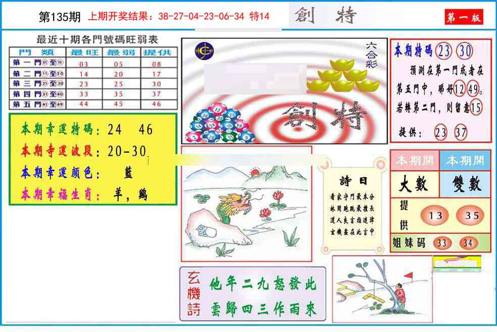 135期九龍创特A(推荐)[图]