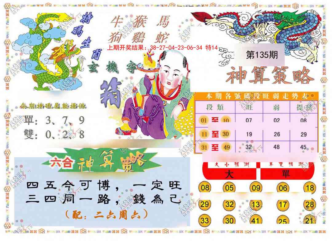 135期神算策略[图]