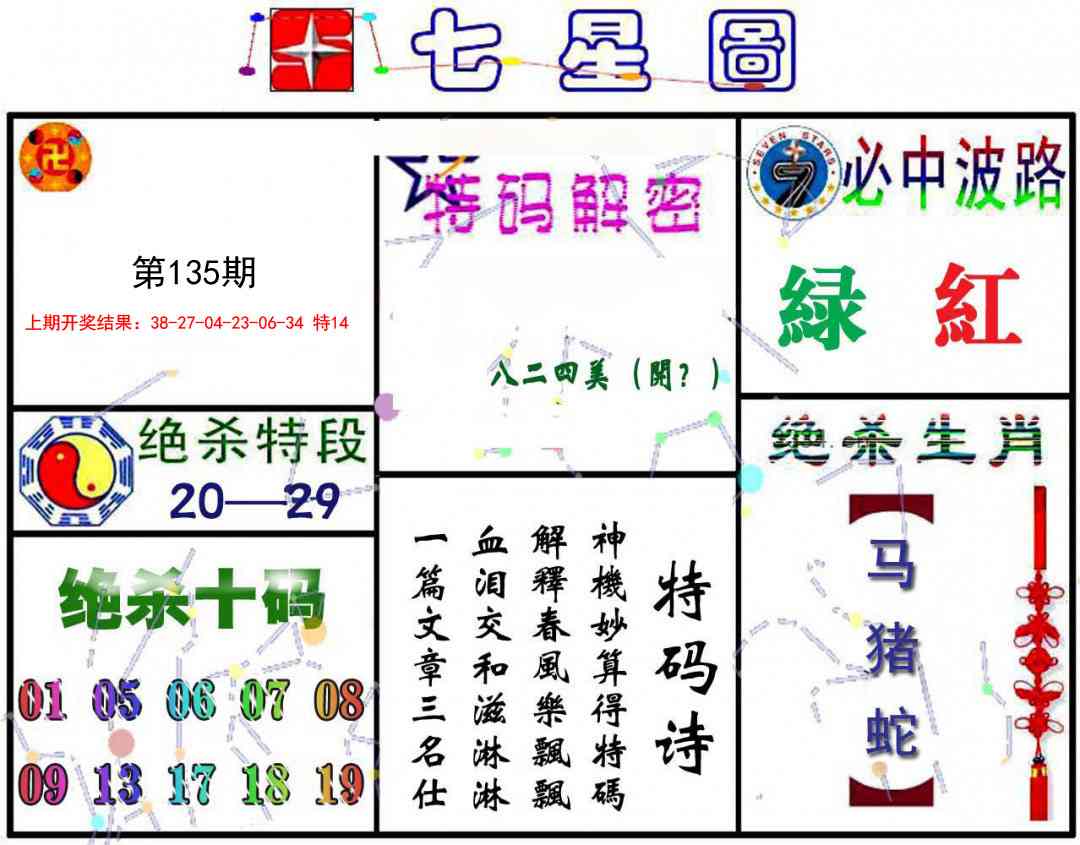 135期七星图A[图]