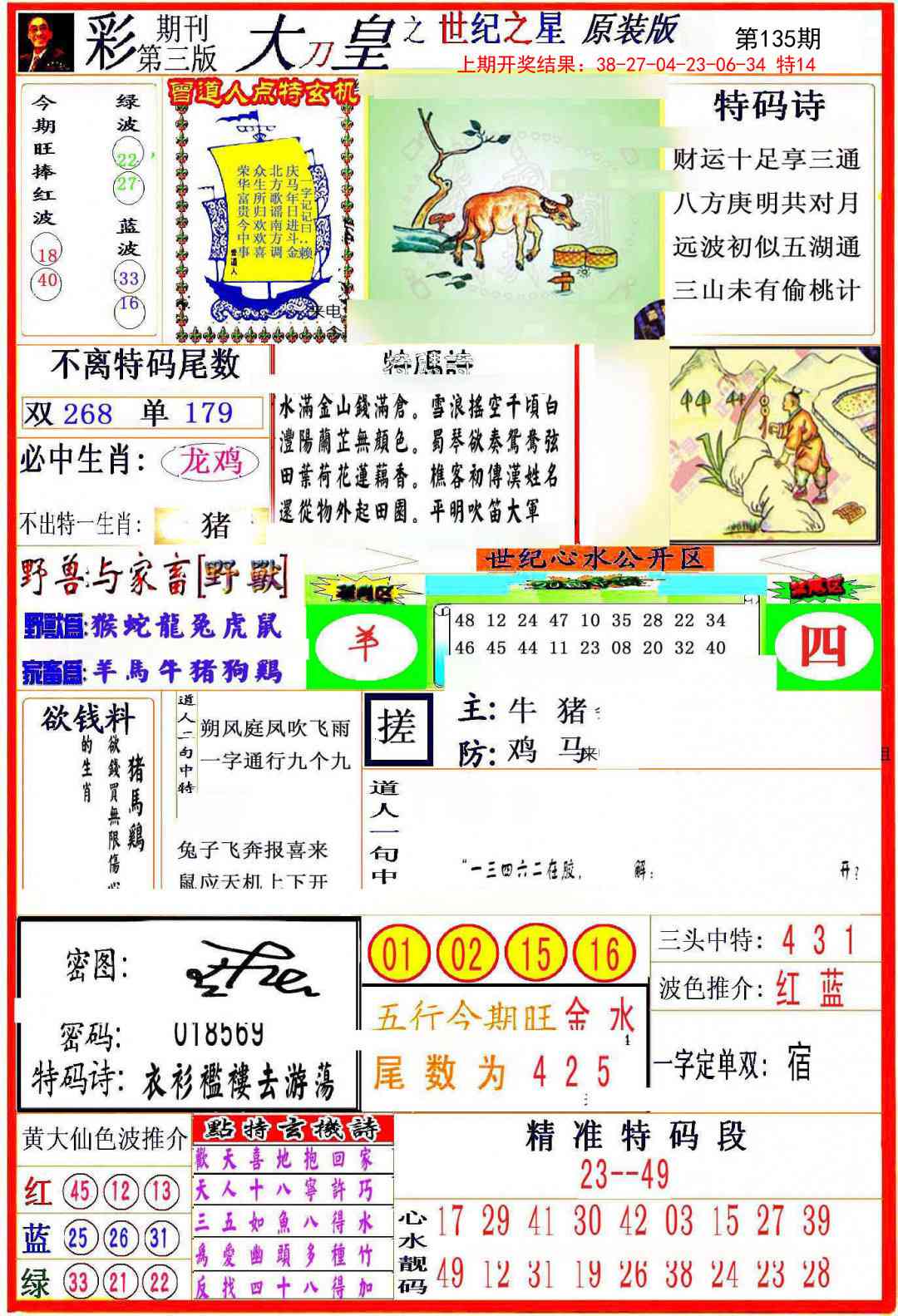 135期大刀皇之(世纪之星)[图]
