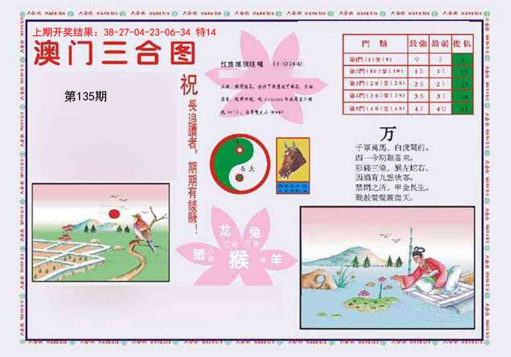 135期4-澳门三合[图]