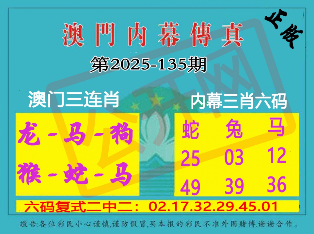 135期内幕传真三肖版[图]