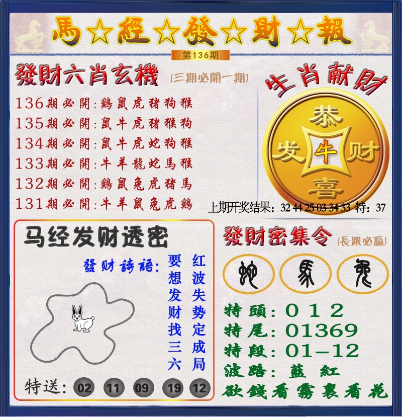 136期发财报[图]