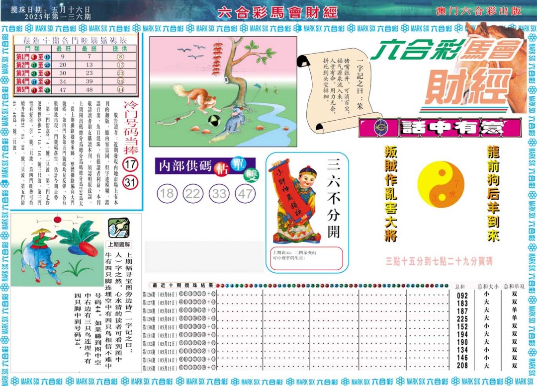 136期马会财经A[图]