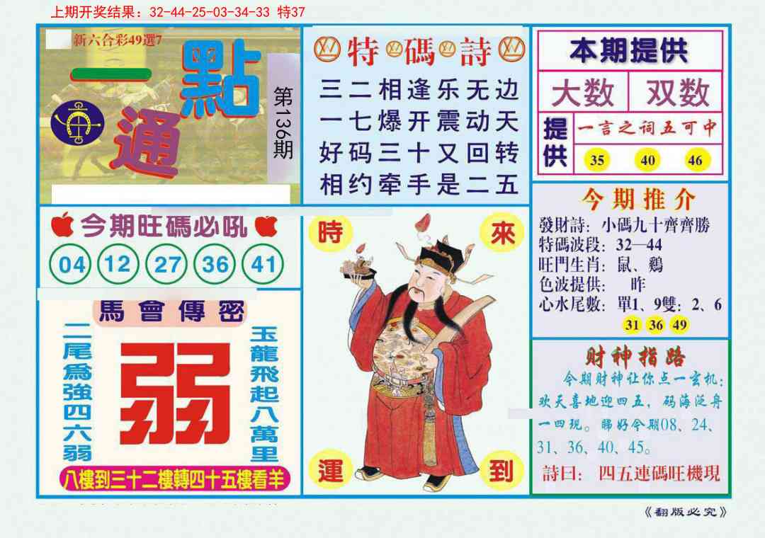 136期一点通[图]