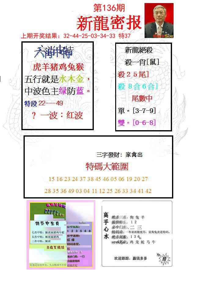136期新龙密报[图]