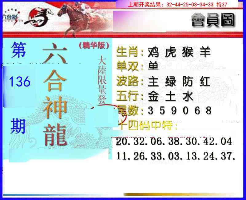 136期六合神龙[图]