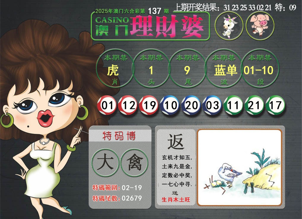 137期澳门理财婆[图]