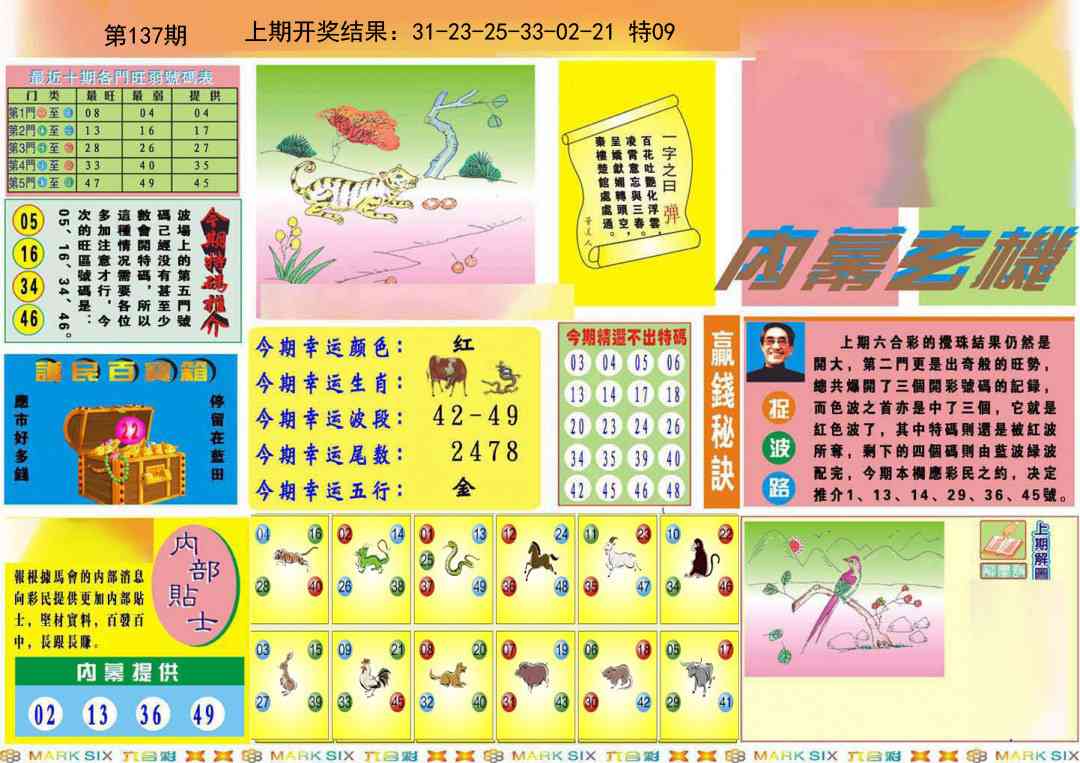 137期九龍内幕A(推荐)[图]