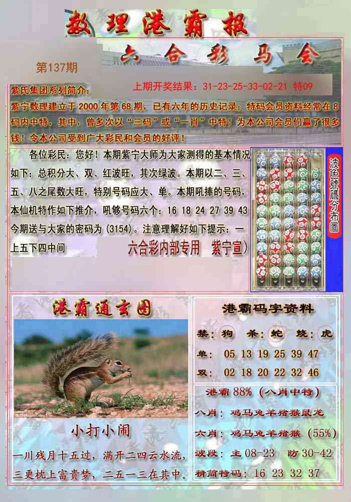 137期港霸报[图]