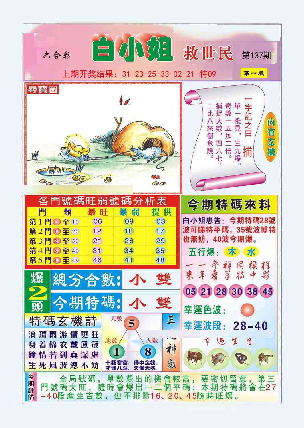 137期白小姐救世民A[图]