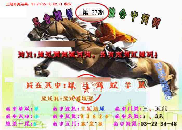 137期马会传真-综合报[图]