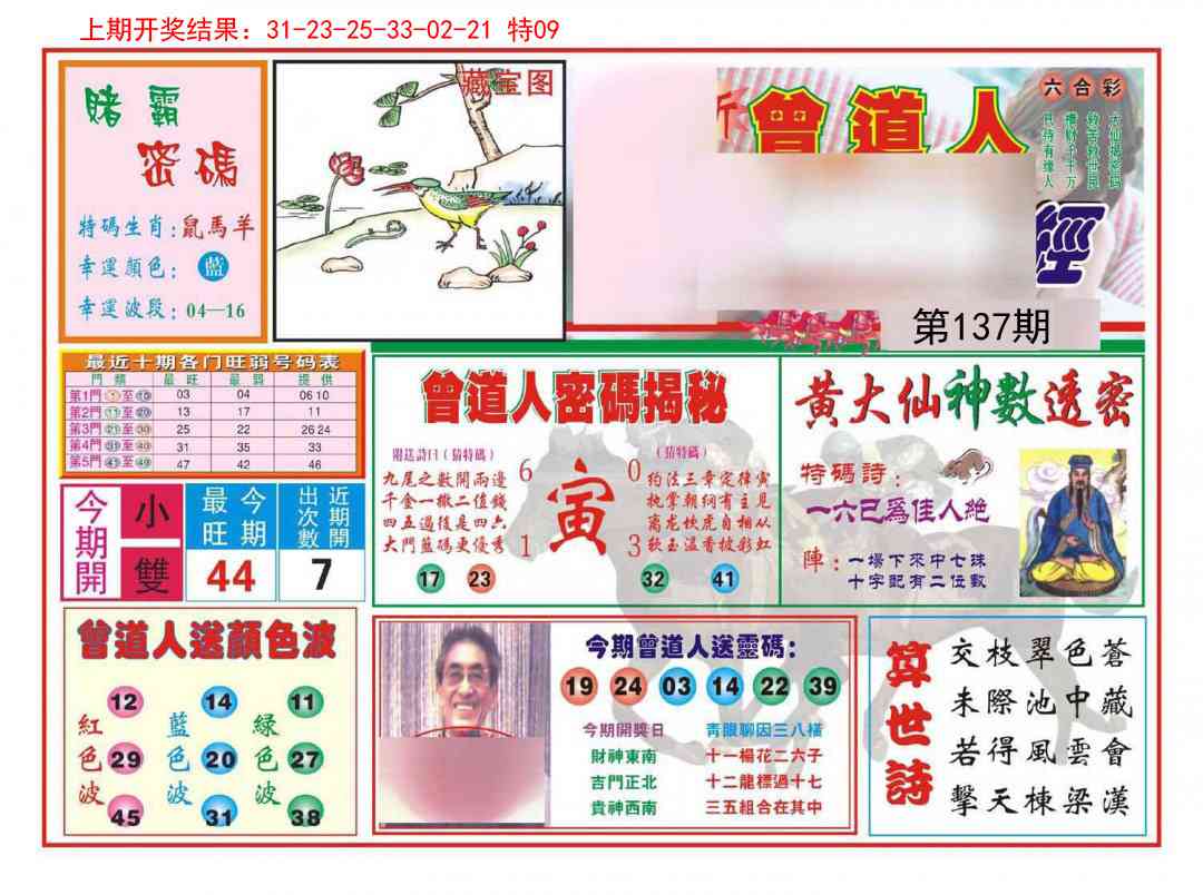 137期赢钱一经[图]