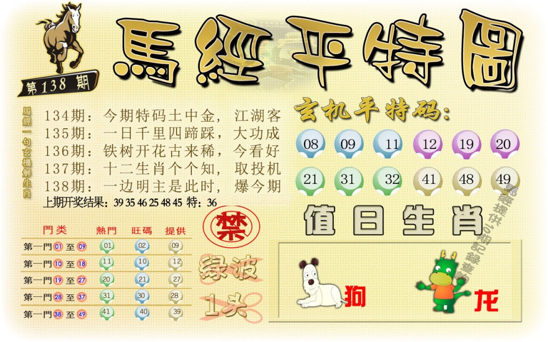 138期马经平特图[图]