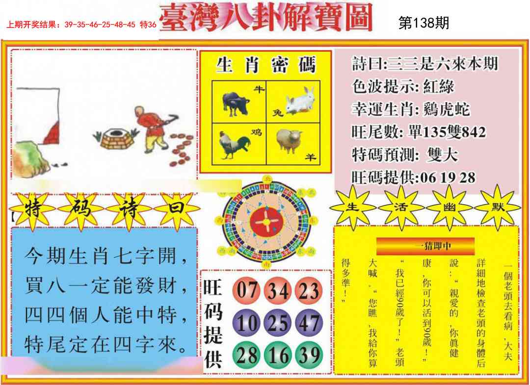 138期台湾八卦解宝图[图]