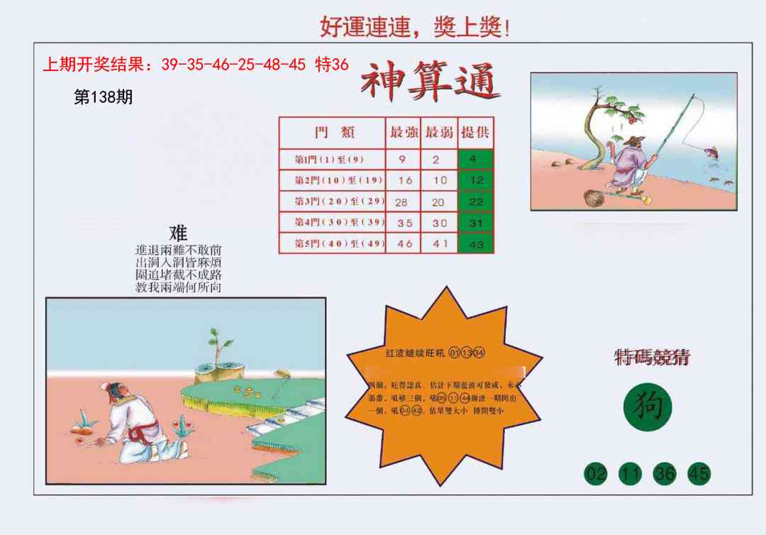 138期4-台湾神算[图]