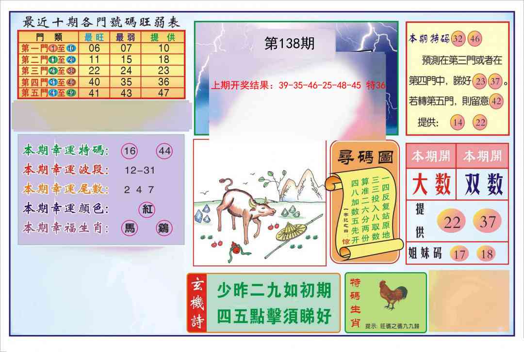 138期逢赌必羸[图]