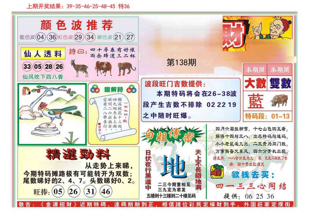 138期金运招财[图]