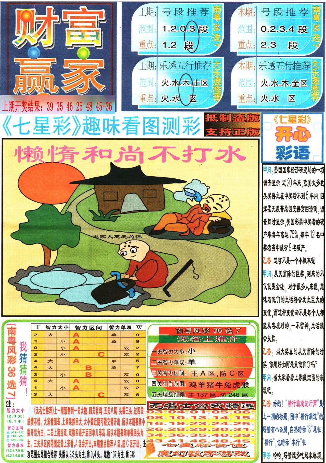 138期财富赢家（七星彩）[图]