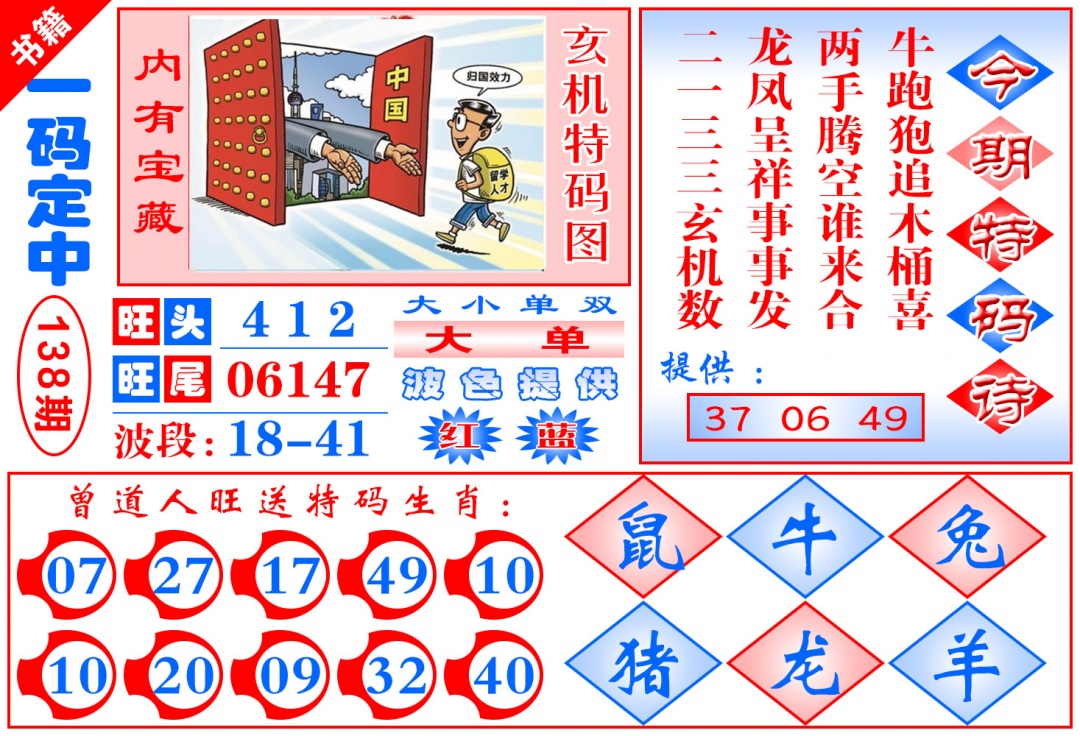 138期澳门定乾坤[图]