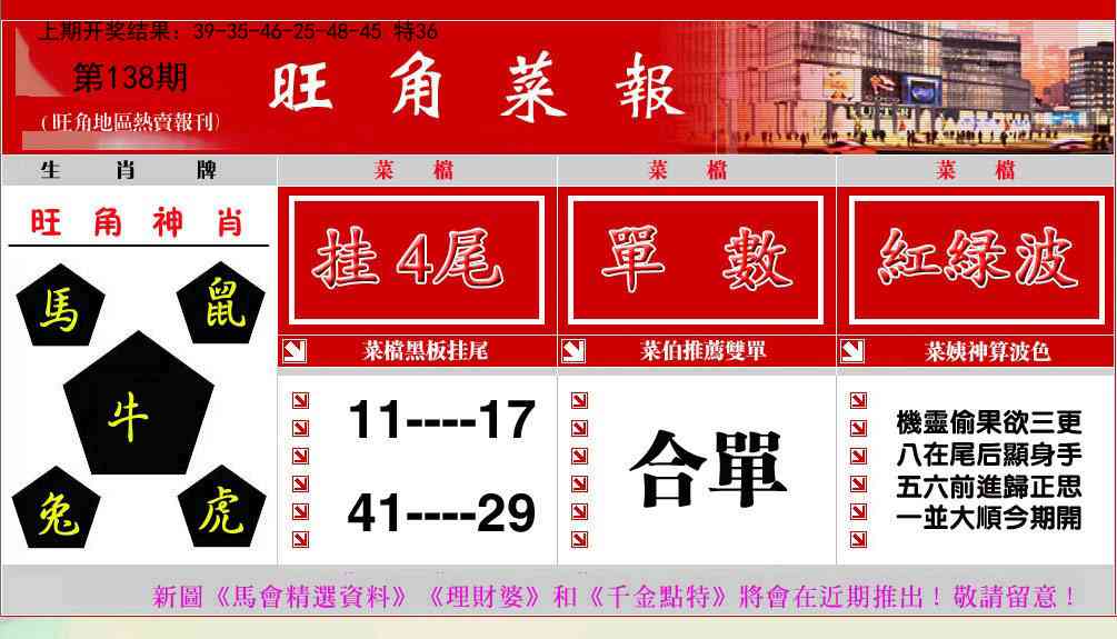 138期旺角菜报[图]