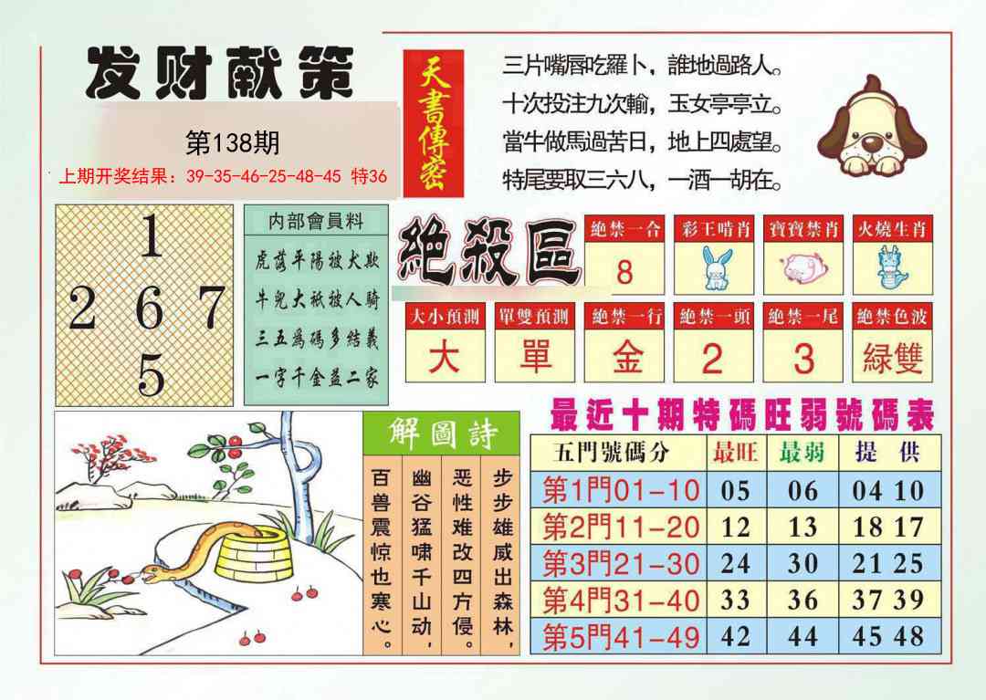 138期发财献策[图]