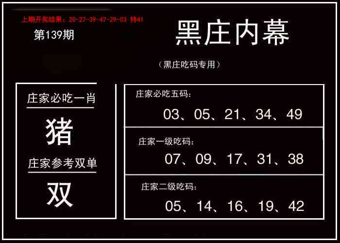 139期黑庄内幕[图]