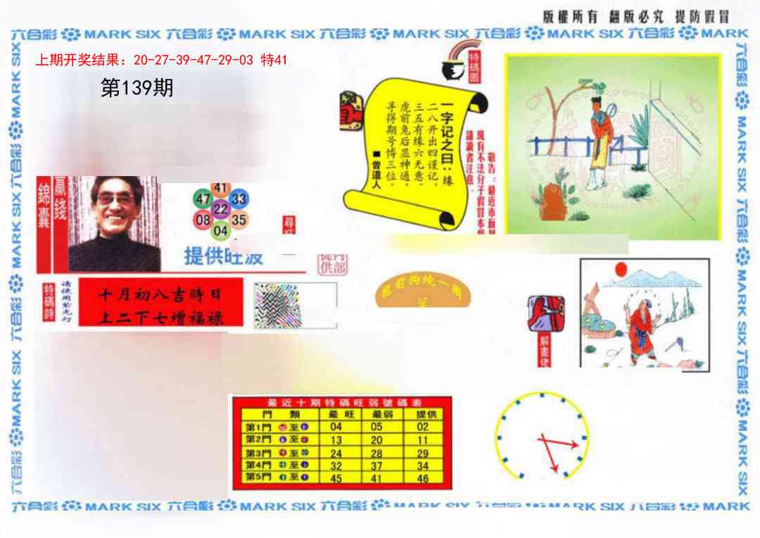 139期心水特码(信封)[图]