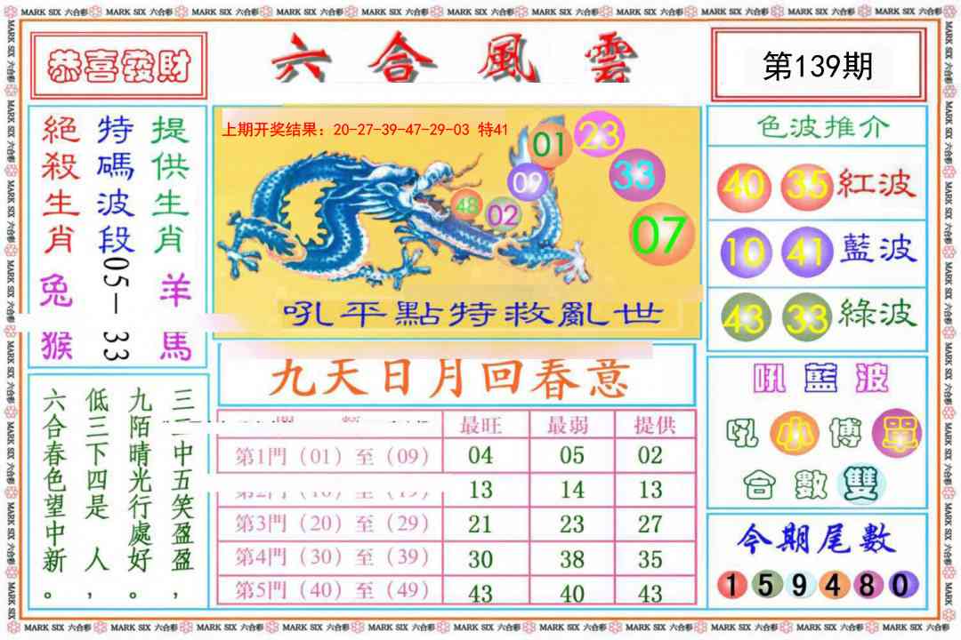 139期六合风云《另版》[图]