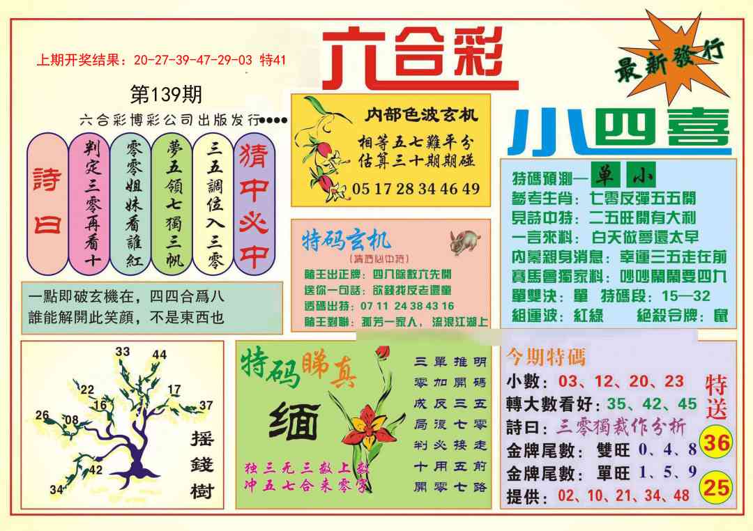 139期小四喜[图]