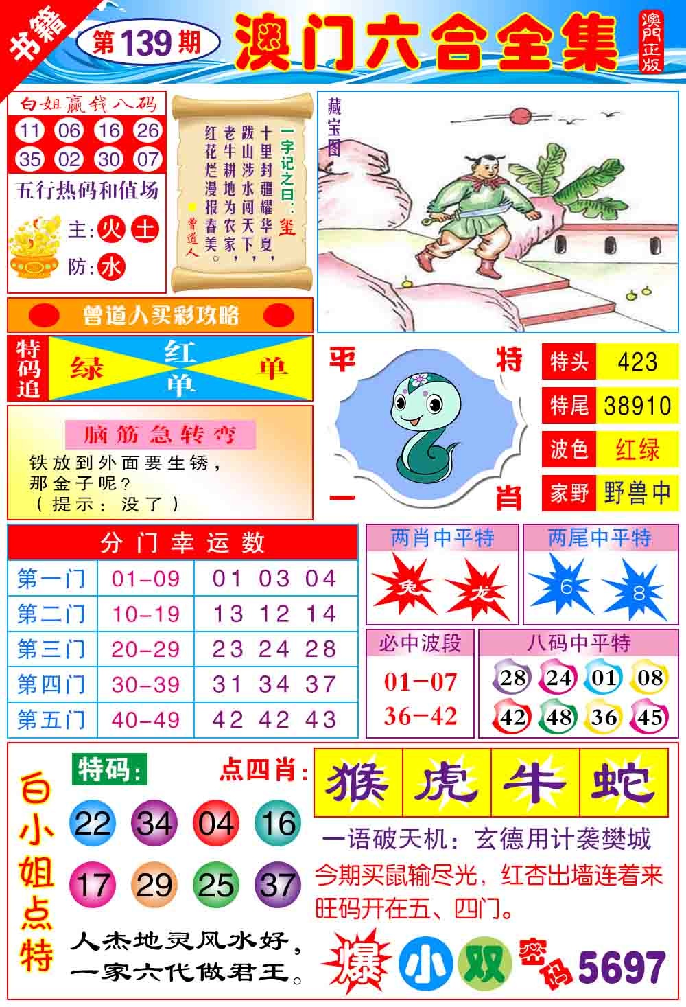 139期澳门全集六合[图]