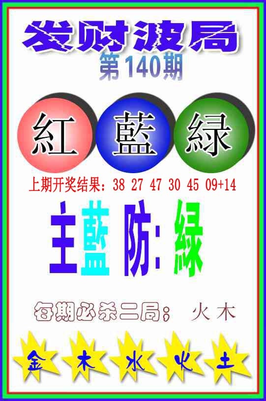140期发财波局[图]