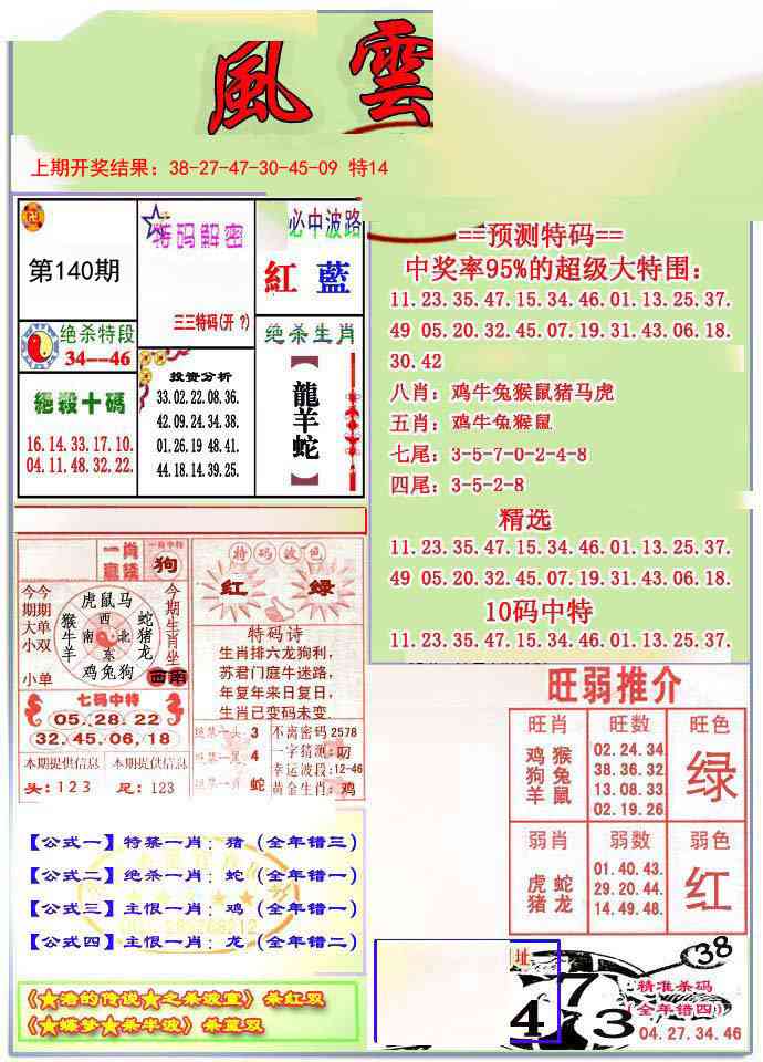 140期风云榜[图]