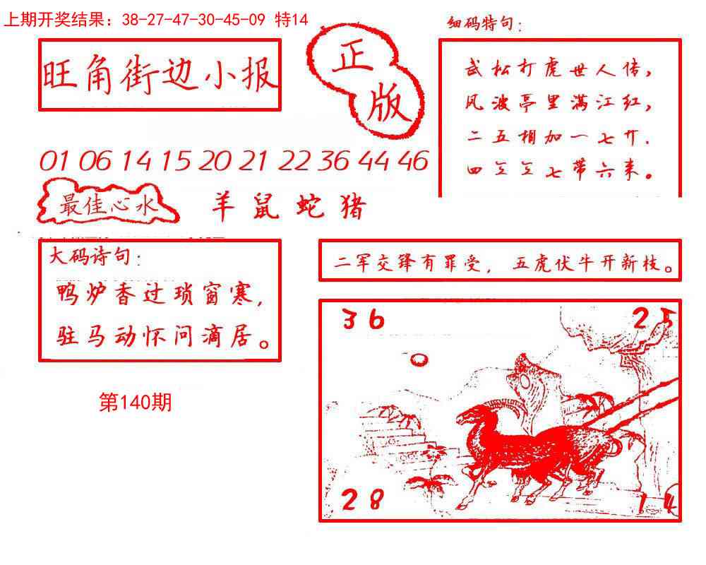 140期旺角街边小报[图]