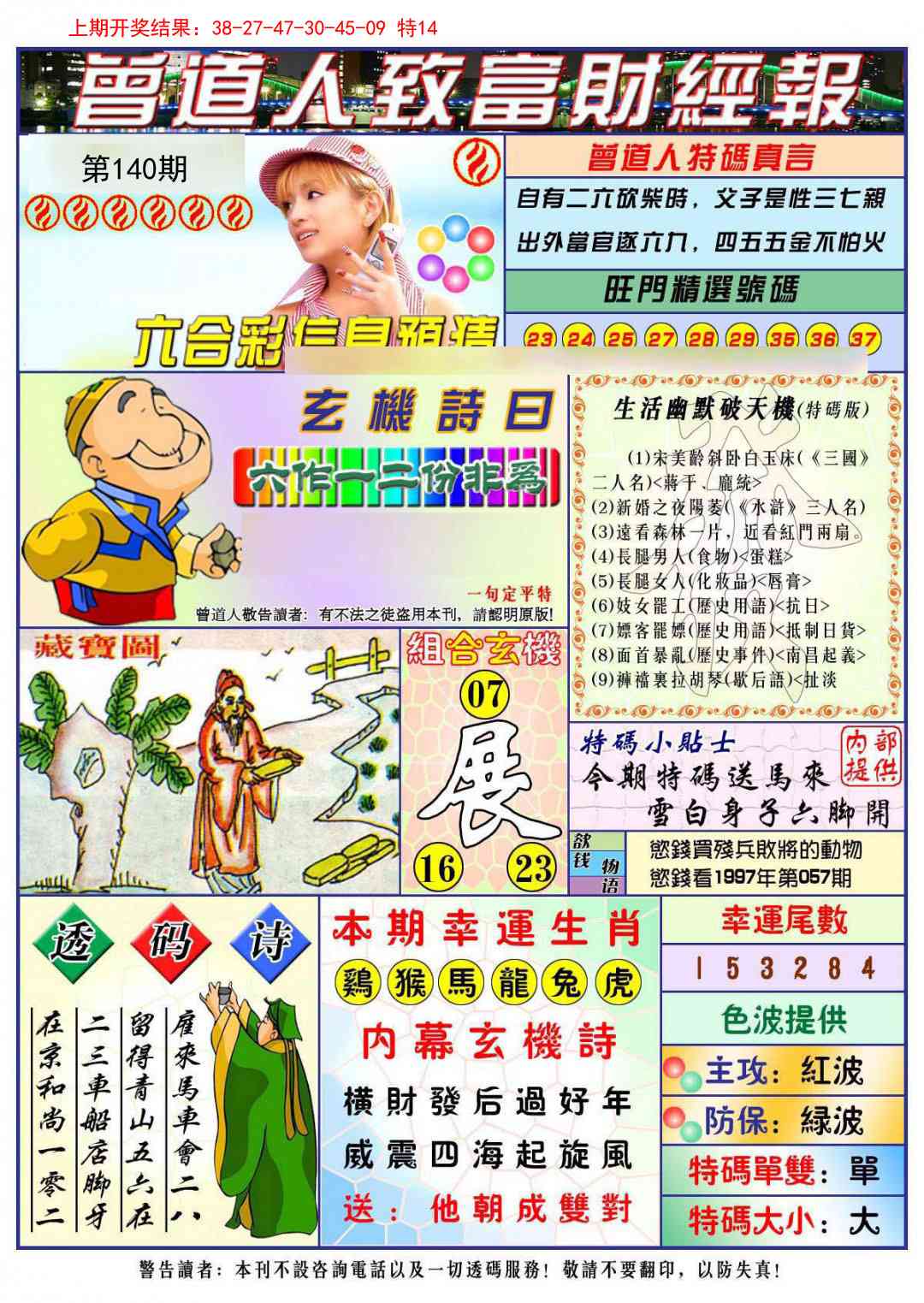 140期曾道人致福财经[图]