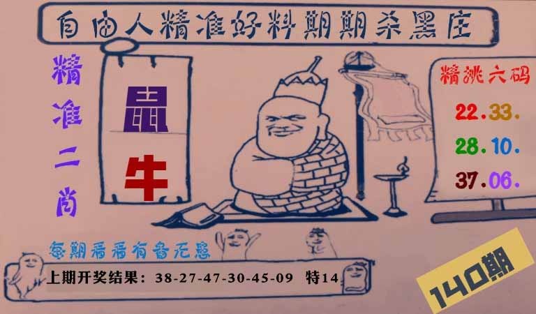 140期自由人二肖六码[图]