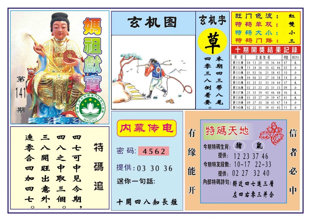 141期马祖献宝[图]