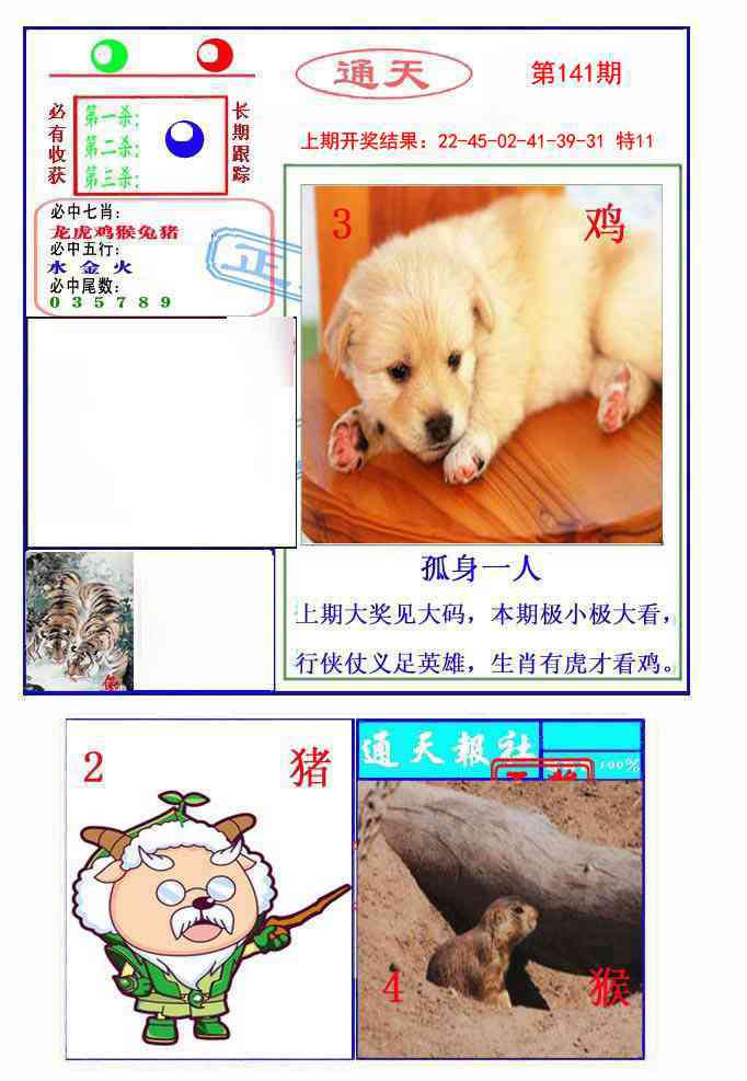 141期通天杀波图2[图]