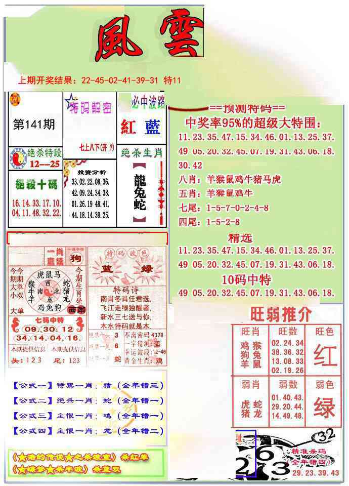 141期风云榜[图]