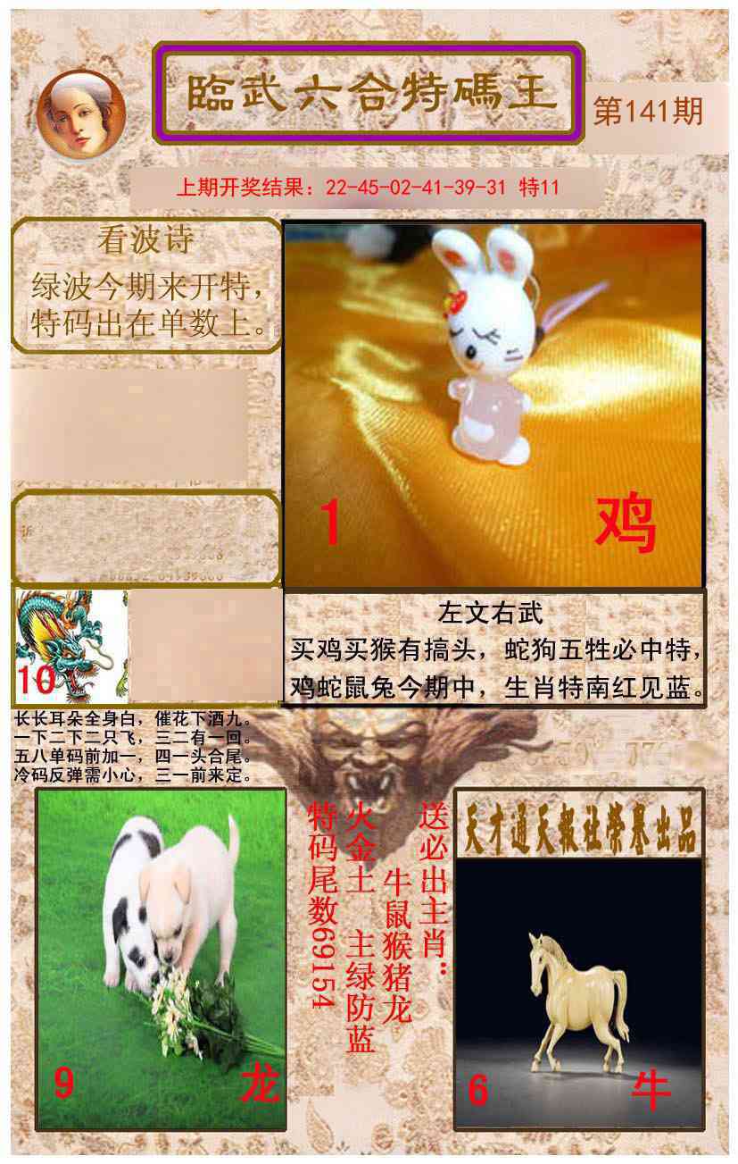 141期临武六合特码王[图]