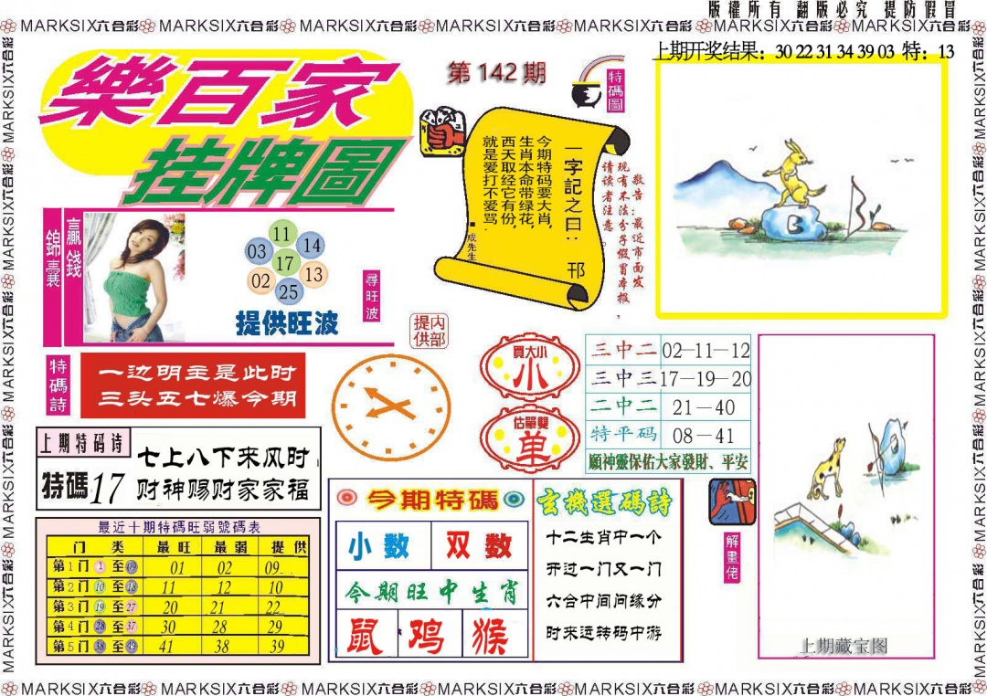 142期乐百家挂牌图[图]