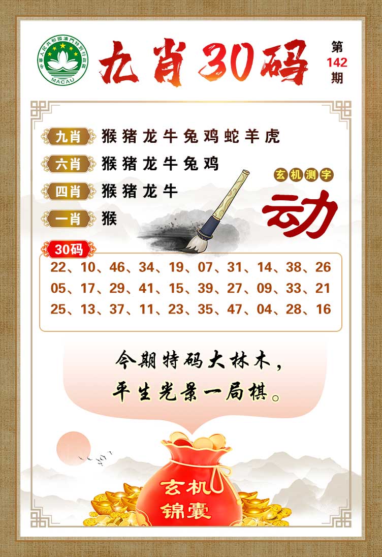 142期九肖30码[图]